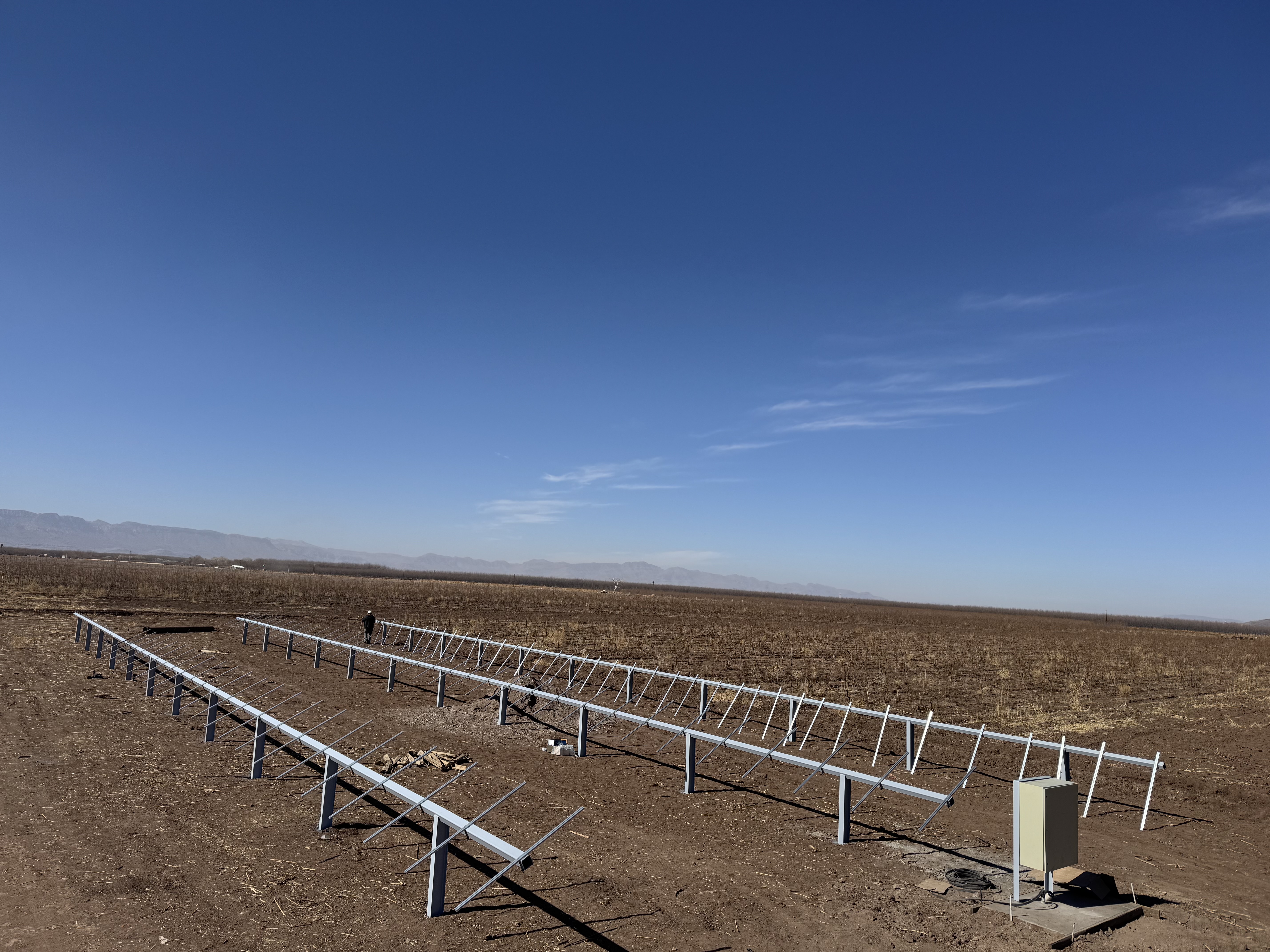 Controlador LORENTZ de 40 HP instalado en el Proyecto Colonia LeBarón